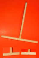 Crpes Teigrechen 18 cm Buchenholz